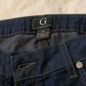 G by Giuliana womens black label flare lightweight jeans